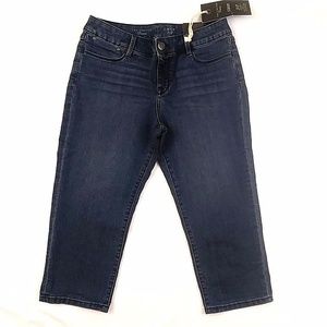 The Limited Denim Women's Petite Crop 312 Capri's